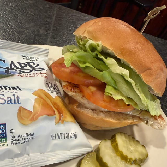 Grilled Chicken Sandwich.