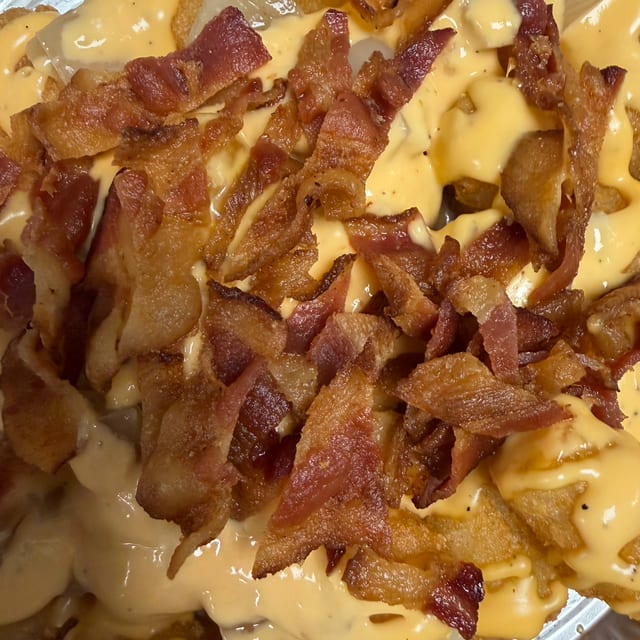 Loaded Bavarian Tots.
