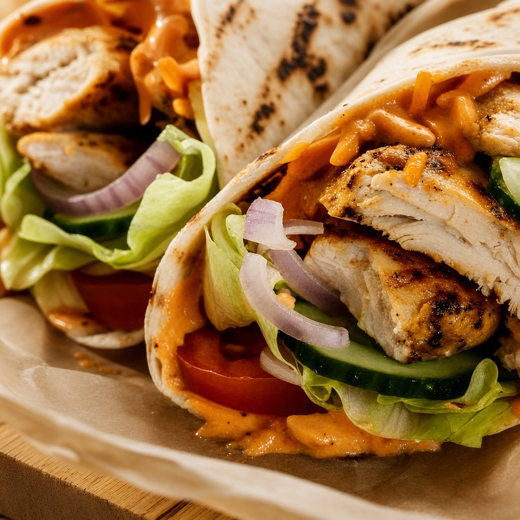 Buffalo Chicken Wrap.