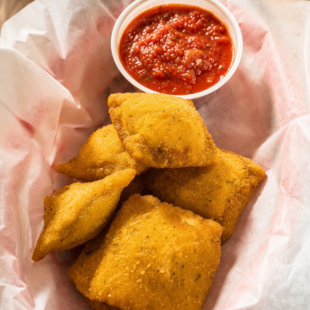 Fried Raviolis.