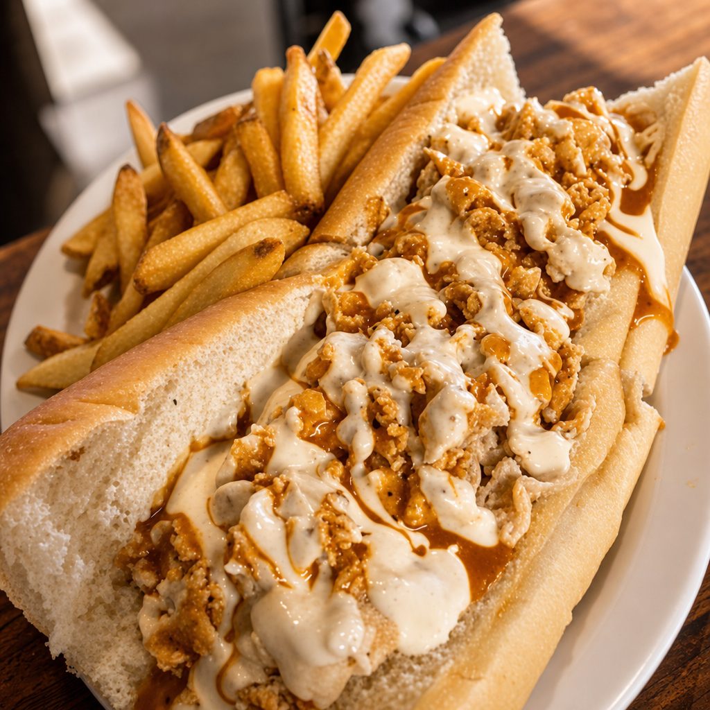 Buffalo Chicken Cheesesteak.