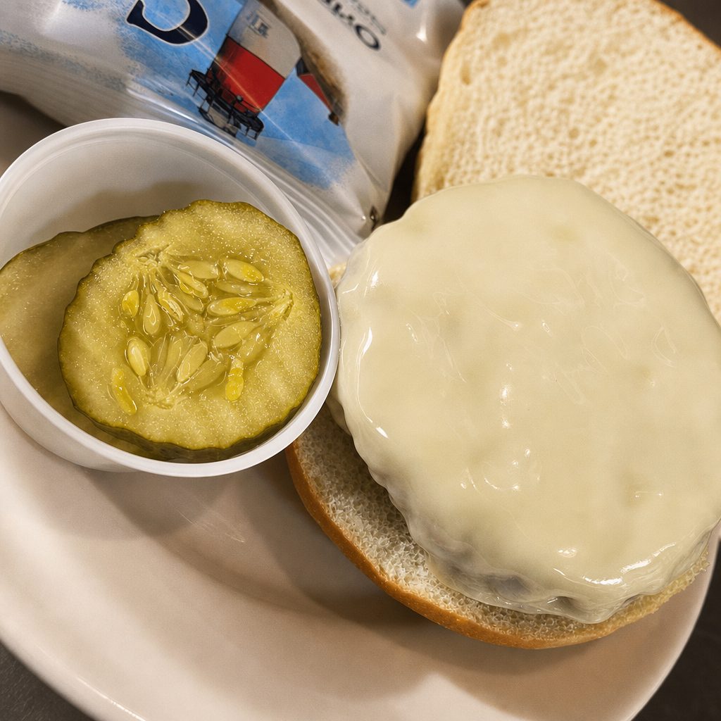 Old Fashioned Cheeseburger.