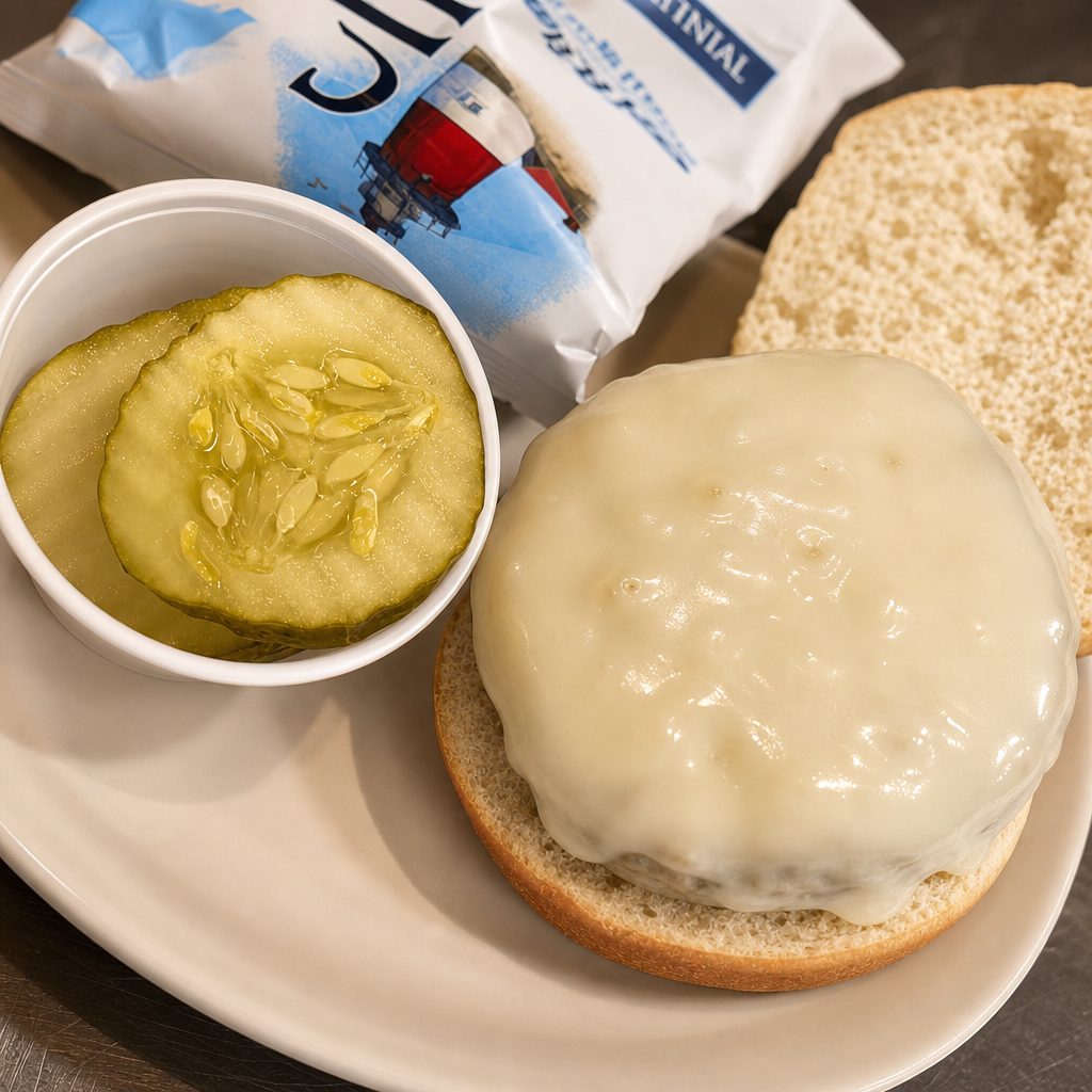 Brotherly Shove Burger.