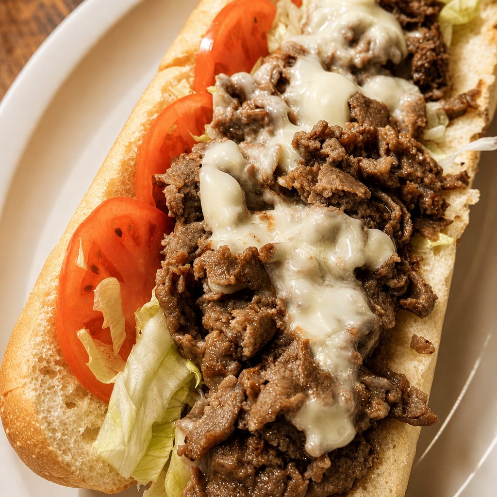 Cheesesteak Hoagie.
